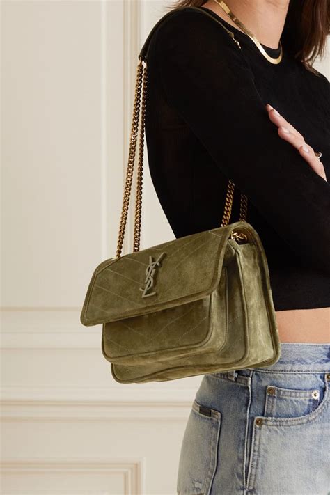 niki ysl price|ysl niki bag suede.